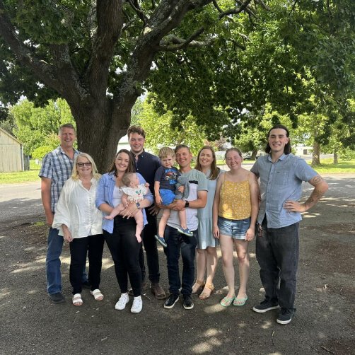 Three generations of the Jochum family