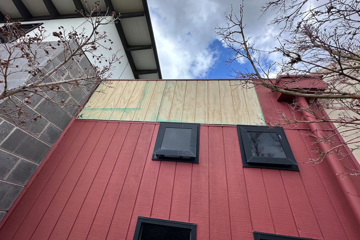 Cladding repairs under way on a multi-storey unit building, by JFM